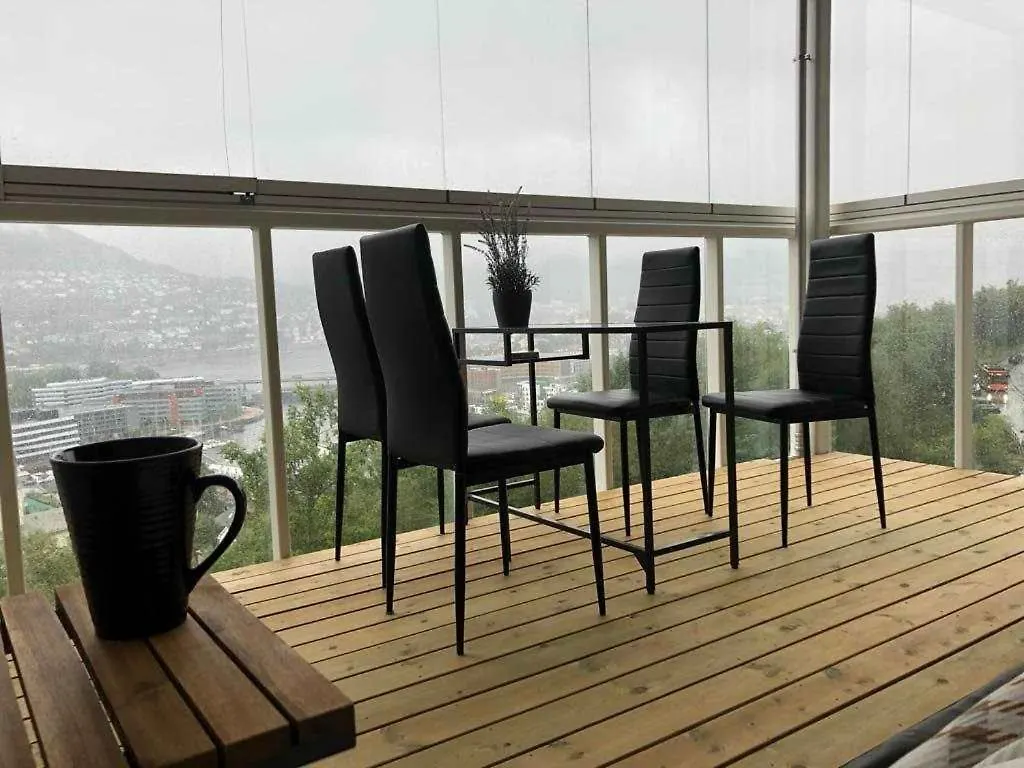 Great View - King Bed - Balcony W Roof - Sunroom Bergen